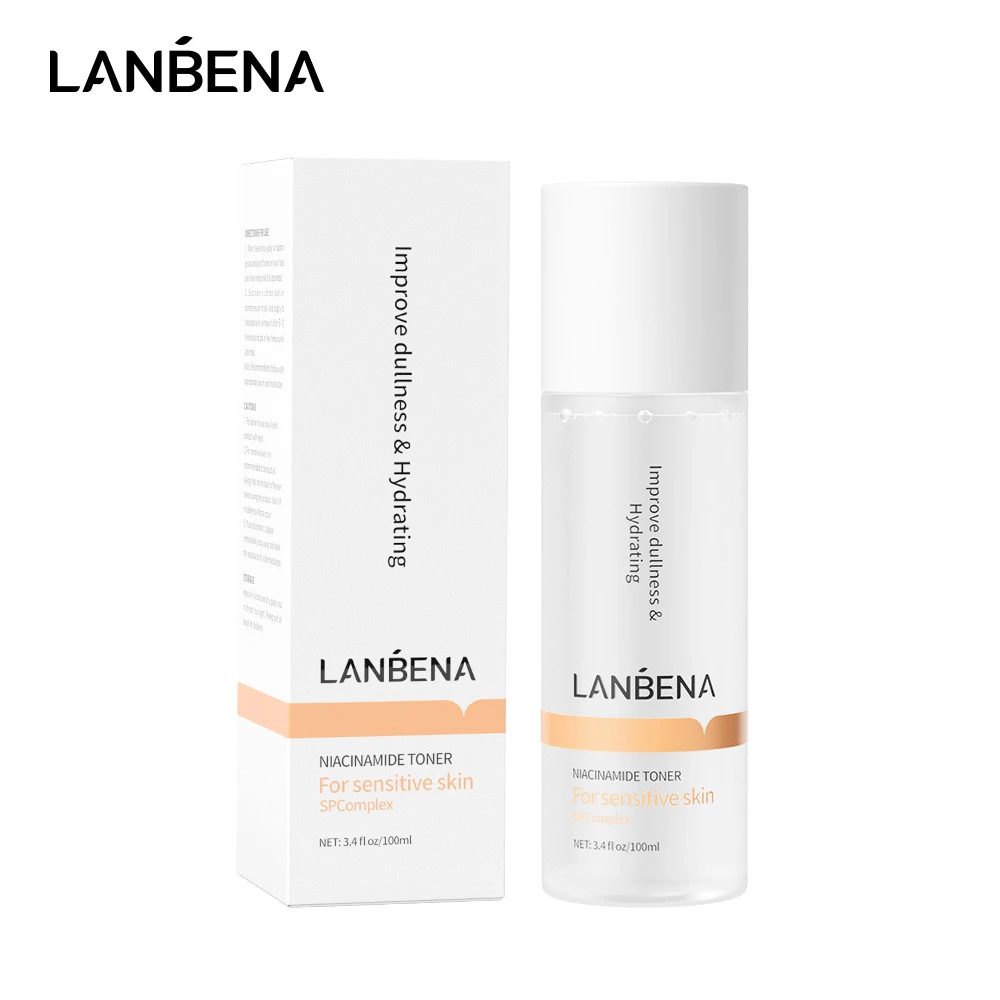 LANBENA Ниацинамидная сыворотка-тоник, отбеливающий и осветляющий цвет лица, уменьшение пятен, тусклость, улучшение, тоник для лица, 100 мл
LANBENA Ниацинамидная сыворотка-тоник, отбеливающий и осветляющий цвет лица, уменьшение пятен, тусклость, улучшение, тоник для лица, 100 мл
