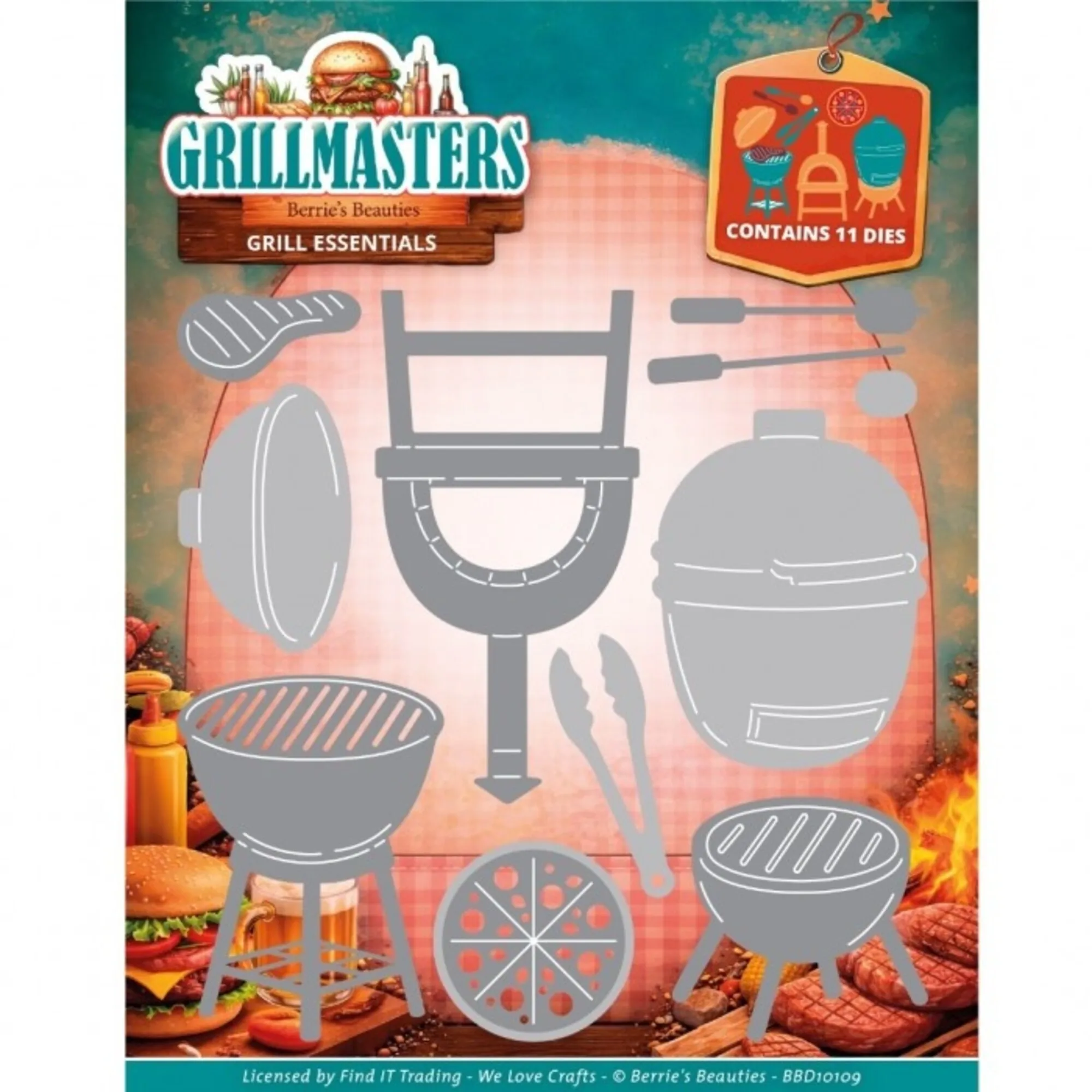 2026 Grill BBQ Metal Cutting Die Scrapbook Embossed Paper Card Album Craft Template Cut Die Stencils New for 2026 Arrival
2026 Grill BBQ Metal Cutting Die Scrapbook Embossed Paper Card Album Craft Template Cut Die Stencils New for 2026 Arrival