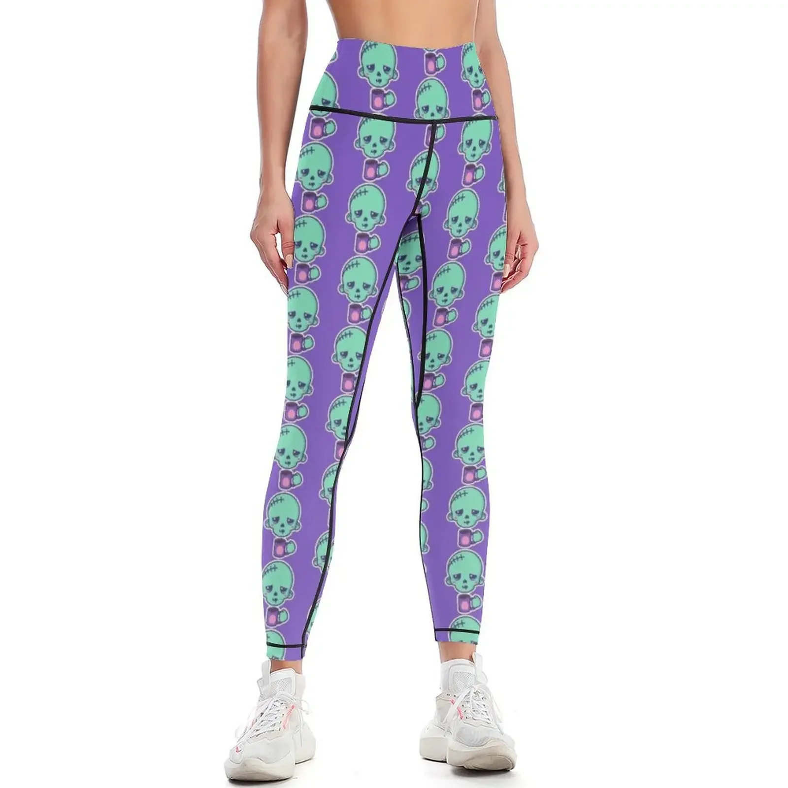 Tired kawaii zombie with brains coffee cup (wo) Leggings Women sports Sports pants woman sports for gym Womens Leggings
Tired kawaii zombie with brains coffee cup (wo) Leggings Women sports Sports pants woman sports for gym Womens Leggings