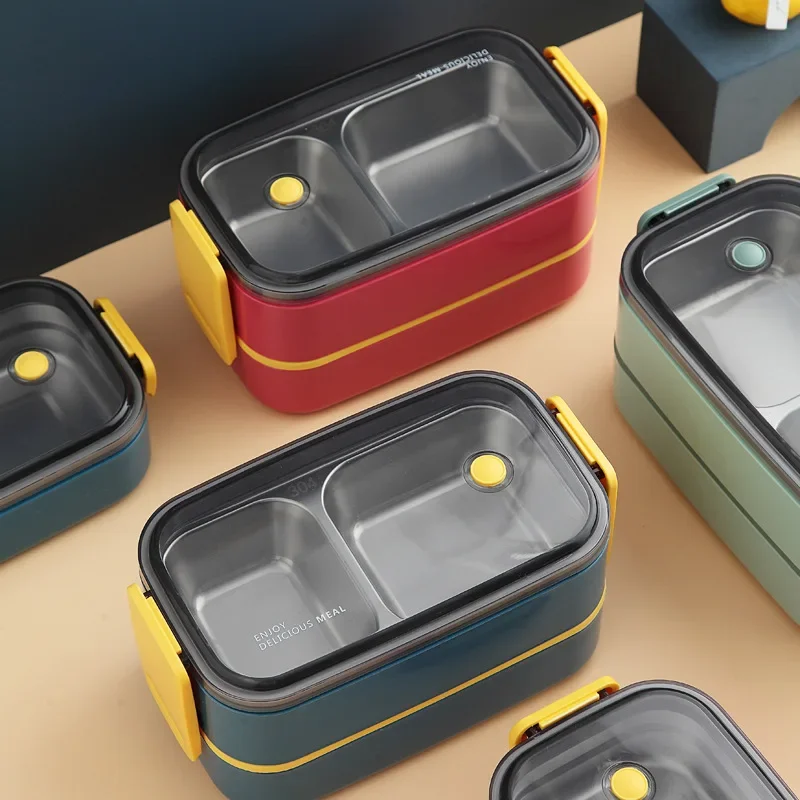 Stainless Steel Lunch Box for Adults Kids School Office 2 Layers Microwavable Portable Grids Bento Food Storage Containers
Stainless Steel Lunch Box for Adults Kids School Office 2 Layers Microwavable Portable Grids Bento Food Storage Containers