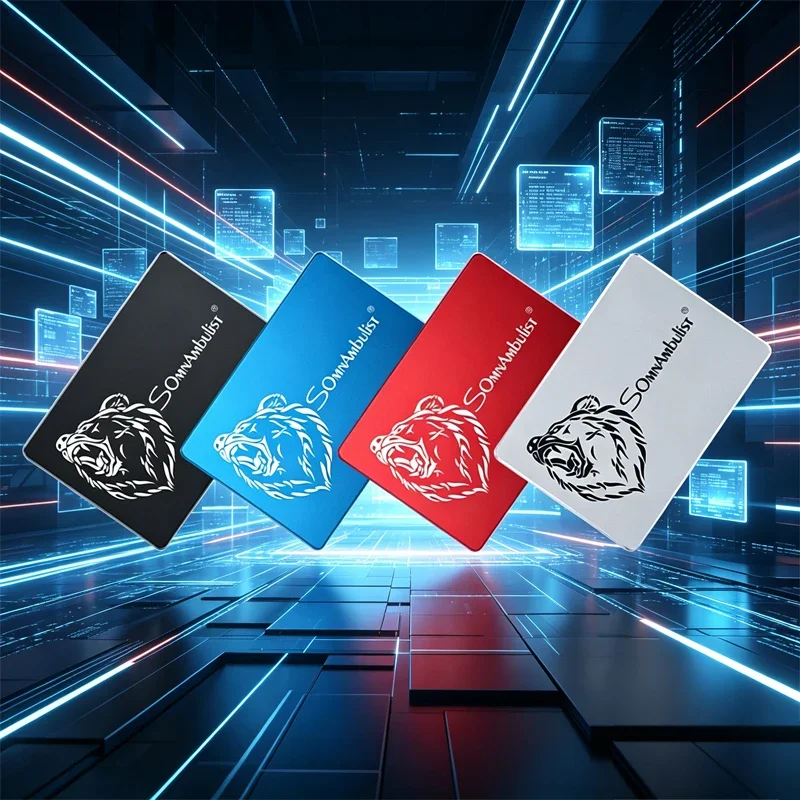SomnAmbulist SATA3 SSD 2.5 Inch Internal Solid State Drive 120GB 240GB 480GB 1TB for Laptop Desktop PC Gaming Storage Upgrade
SomnAmbulist SATA3 SSD 2.5 Inch Internal Solid State Drive 120GB 240GB 480GB 1TB for Laptop Desktop PC Gaming Storage Upgrade