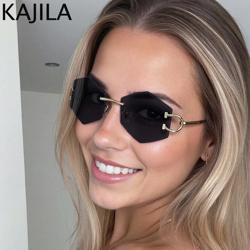 Small Frame Hexagon Punk Rimless Sunglasses Women 2025 Luxury Brand Vintage Metal Polygon Sun Glasses For Ladies Shades UV400
Small Frame Hexagon Punk Rimless Sunglasses Women 2025 Luxury Brand Vintage Metal Polygon Sun Glasses For Ladies Shades UV400