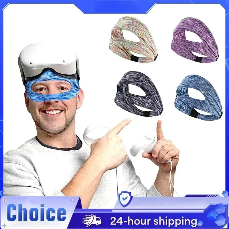 Eye Mask For Meta Oculus Quest 2 Sweat Band VR Glasses Cover Breathable Virtual Reality Headset For Mate Quest 3/3S Accessories
Eye Mask For Meta Oculus Quest 2 Sweat Band VR Glasses Cover Breathable Virtual Reality Headset For Mate Quest 3/3S Accessories