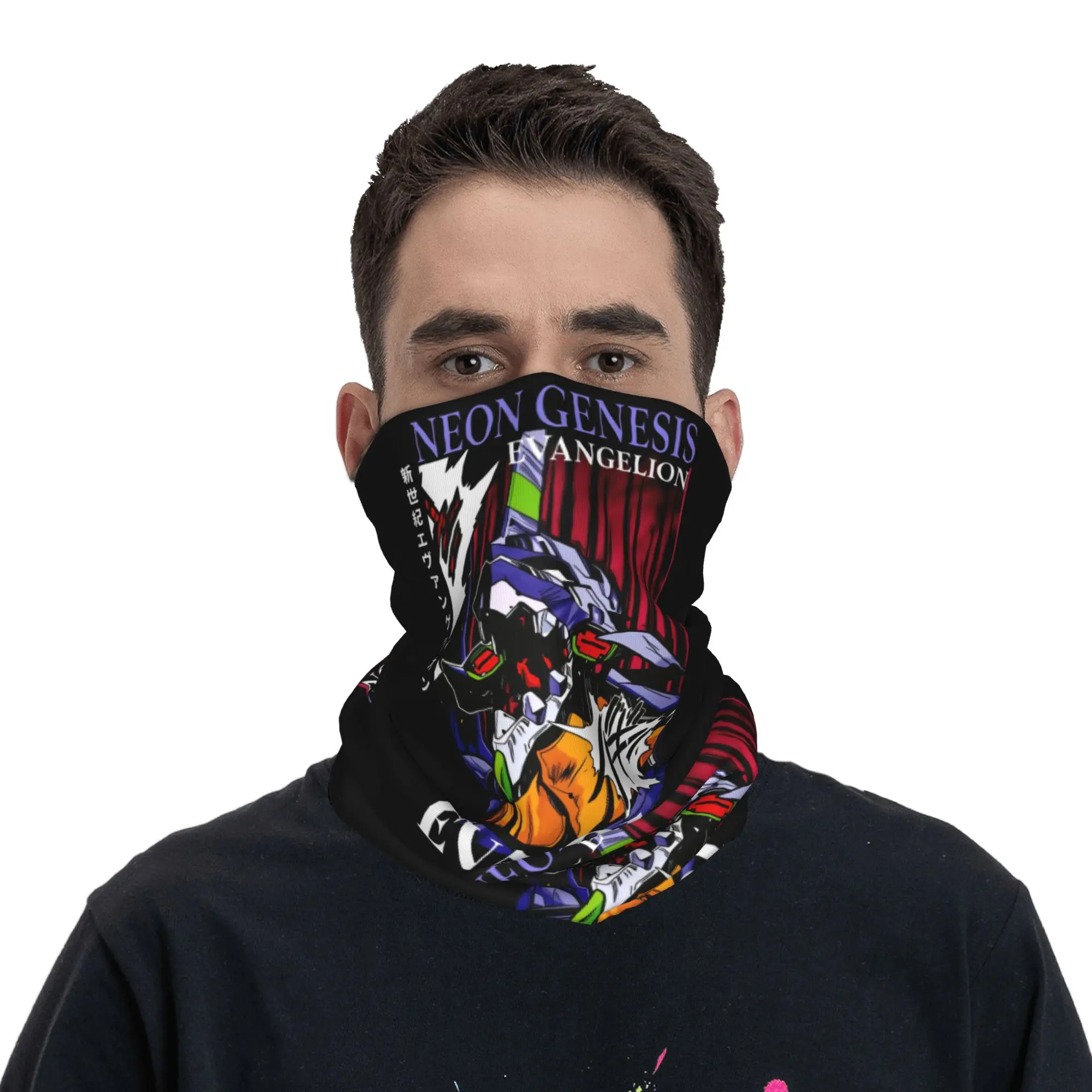 EVA Neon Genesis Evangelion Winter Headband Neck Warmer Women Men Ski Hunting Tube Scarf Japanese Anime Face Bandana Gaiter
EVA Neon Genesis Evangelion Winter Headband Neck Warmer Women Men Ski Hunting Tube Scarf Japanese Anime Face Bandana Gaiter
