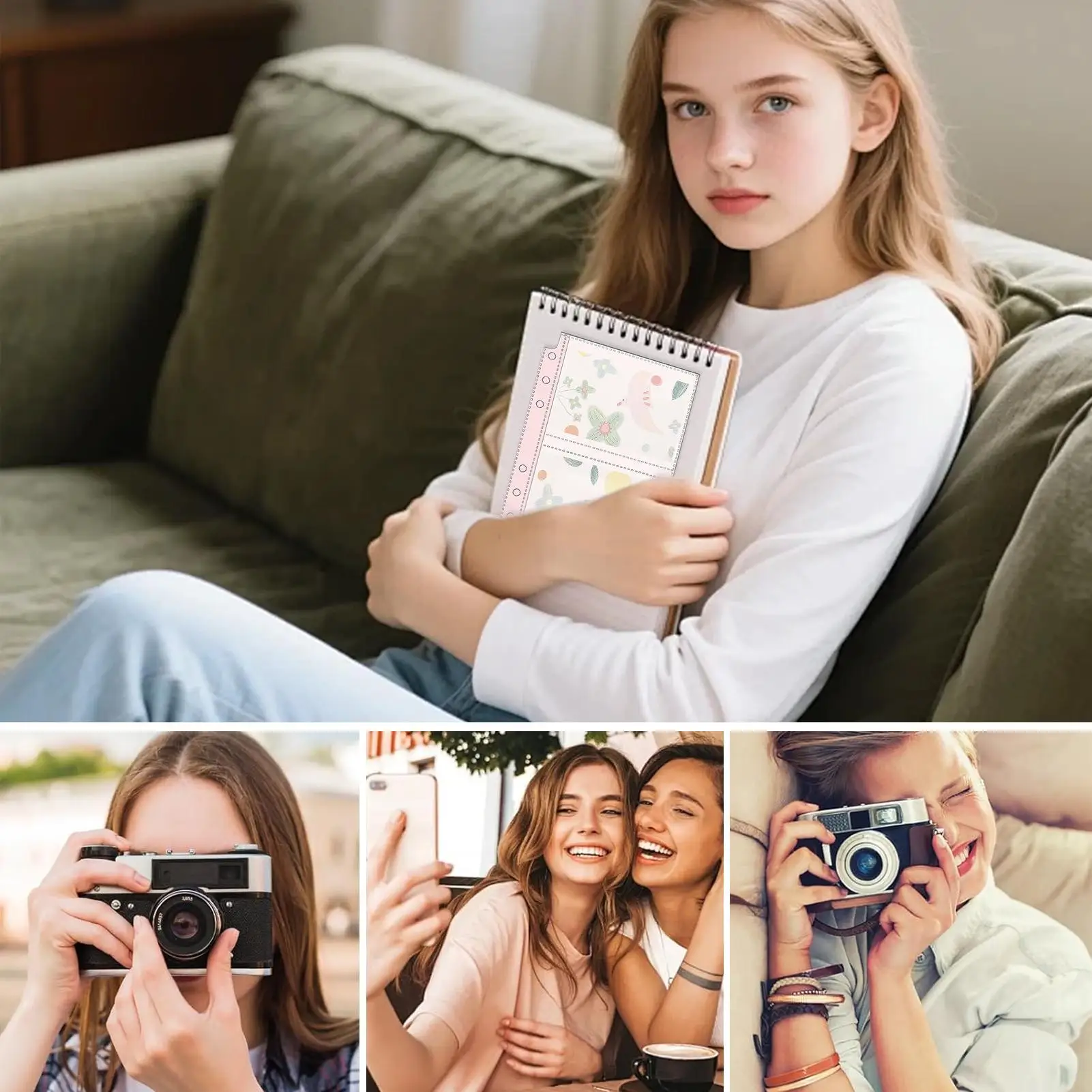 Trading Card Binder A5 A6 Waterproof 10-Sheet Clear Collector Card Storage Sleeve For Display Collection Organization Photo
Trading Card Binder A5 A6 Waterproof 10-Sheet Clear Collector Card Storage Sleeve For Display Collection Organization Photo