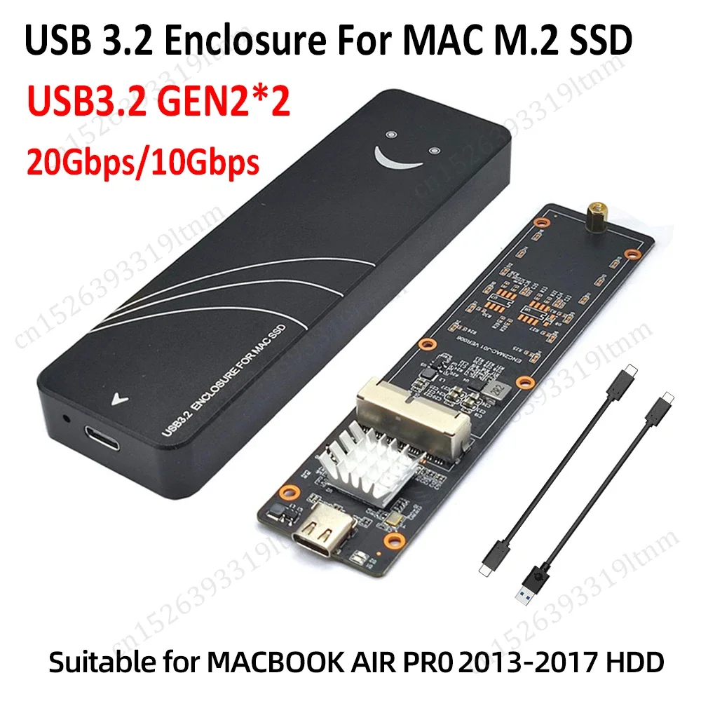 Для Macbook SSD Enclosure NVME M2 SSD Case Adapter для Macbook Air Pro 2013-2017 USB 3.2 к MAC M.2 Box PCI-E AHCI/NVME Protocol
Для Macbook SSD Enclosure NVME M2 SSD Case Adapter для Macbook Air Pro 2013-2017 USB 3.2 к MAC M.2 Box PCI-E AHCI/NVME Protocol