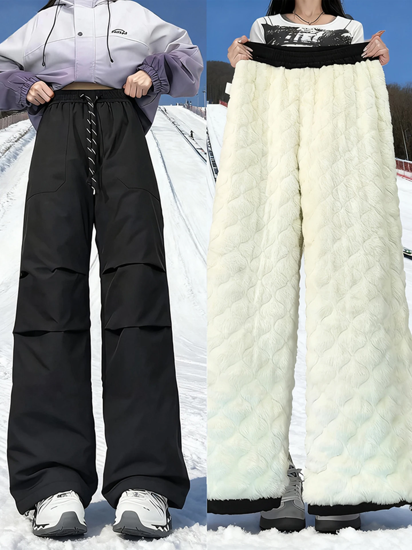 Harbin -40 Deees Northeast Cotton Pants Women's Fce Lined Snowboarding Trousers Tee Anti Skiing Pants Casual Straight Leg
Harbin -40 Deees Northeast Cotton Pants Women's Fce Lined Snowboarding Trousers Tee Anti Skiing Pants Casual Straight Leg