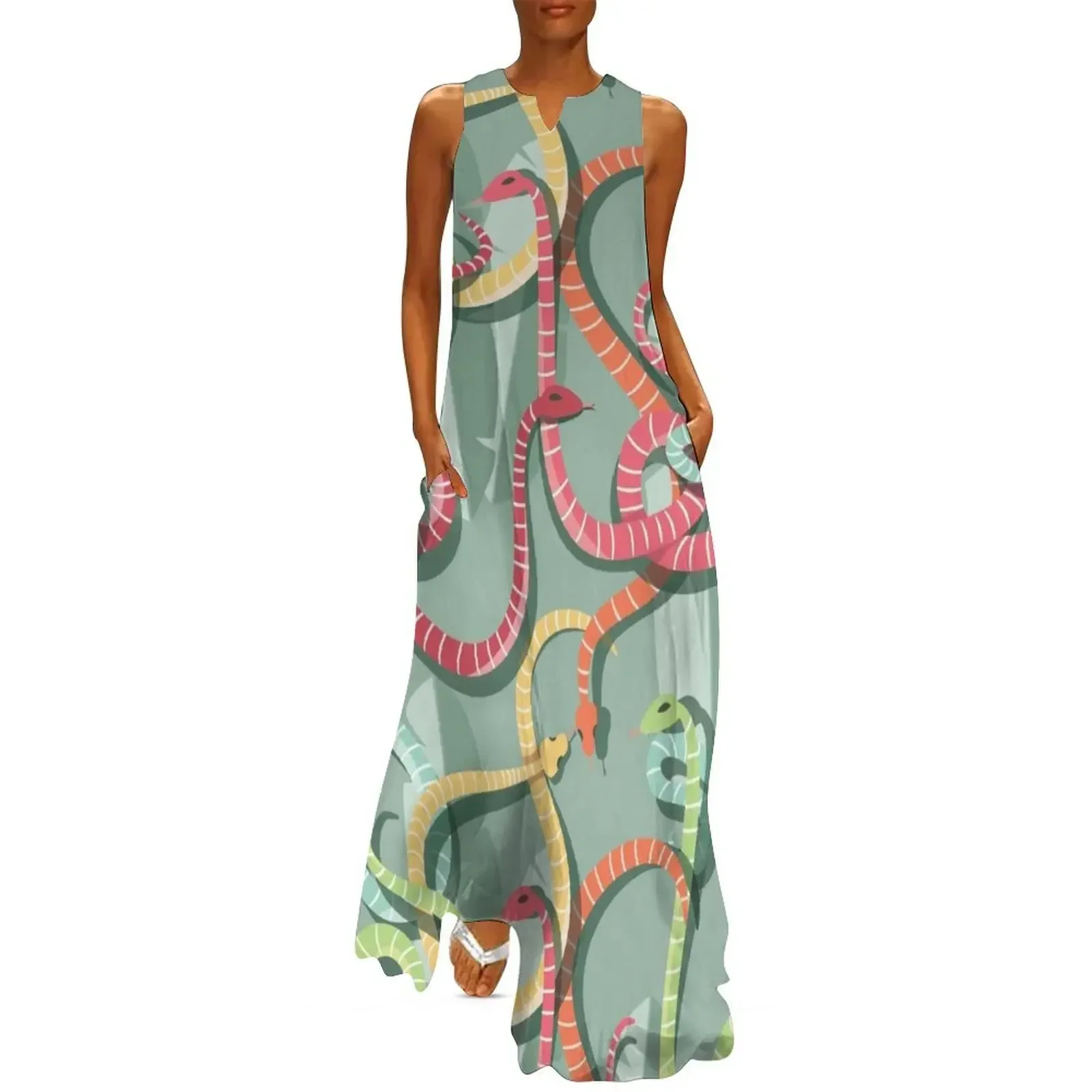 Snake pattern 002 Long Dress women clothes Dress for pregnant women wedding dresses for woman clothes Dress
Snake pattern 002 Long Dress women clothes Dress for pregnant women wedding dresses for woman clothes Dress