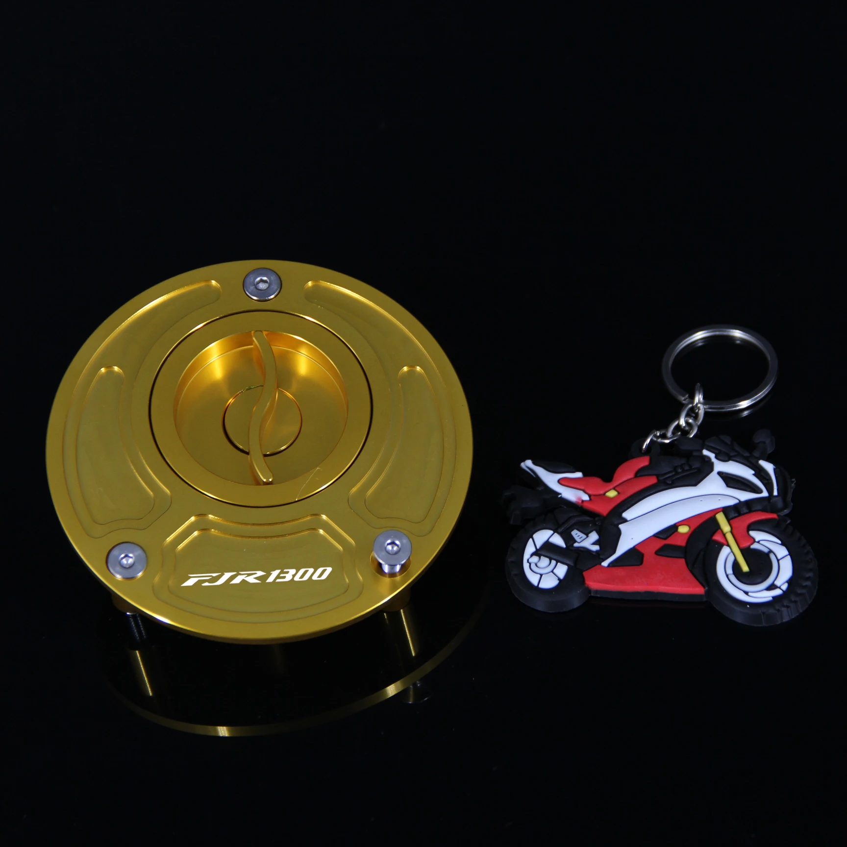 With Logo Keyless Motorcycle Gas Cap Fuel Tank Cap Cover For Yamaha FJR 1300 FJR1300 2003
With Logo Keyless Motorcycle Gas Cap Fuel Tank Cap Cover For Yamaha FJR 1300 FJR1300 2003