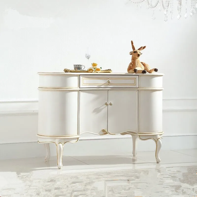 YFY French light luxury pastoral style all solid wood entrance simple living room table double door locker dining side
YFY French light luxury pastoral style all solid wood entrance simple living room table double door locker dining side