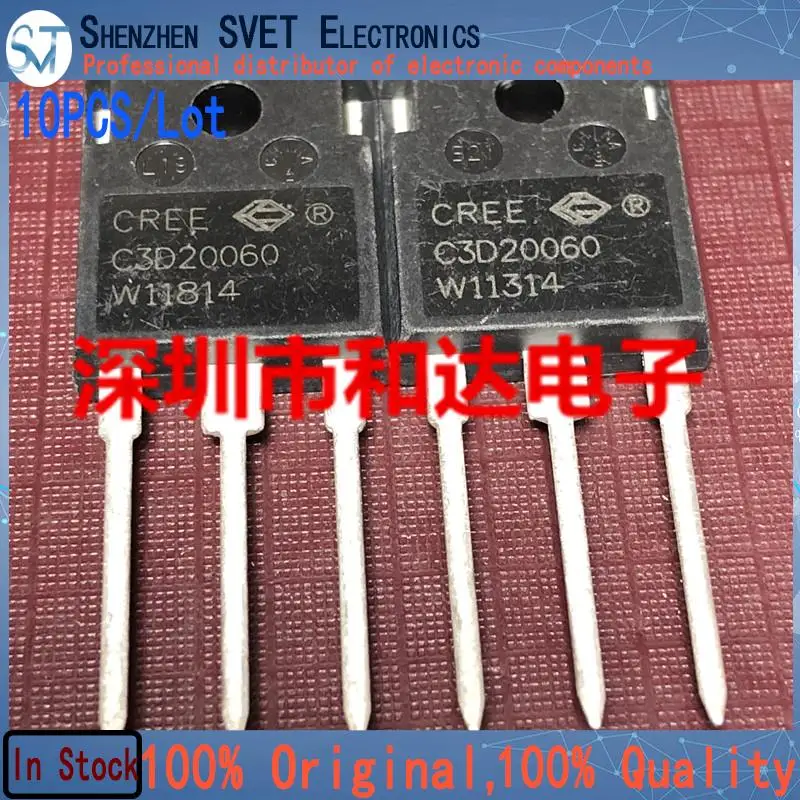 10PCS/Lot C3D20060 C3D20060D TO-247 600V 20A Imported Original New And In Stock 100%Test
10PCS/Lot C3D20060 C3D20060D TO-247 600V 20A Imported Original New And In Stock 100%Test