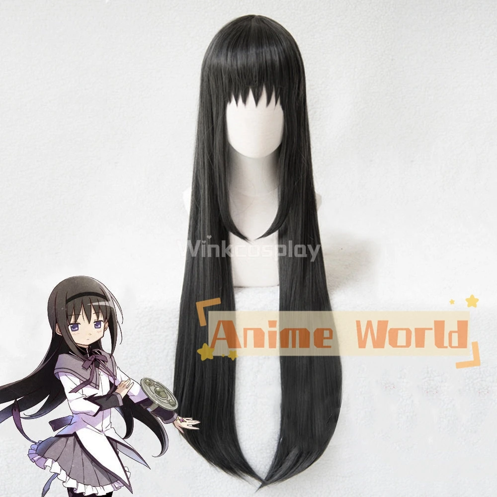Парик для косплея Puella Magi Madoka Magica Akemi Homura, парик для Хэллоуина из синтетических волос
Парик для косплея Puella Magi Madoka Magica Akemi Homura, парик для Хэллоуина из синтетических волос
