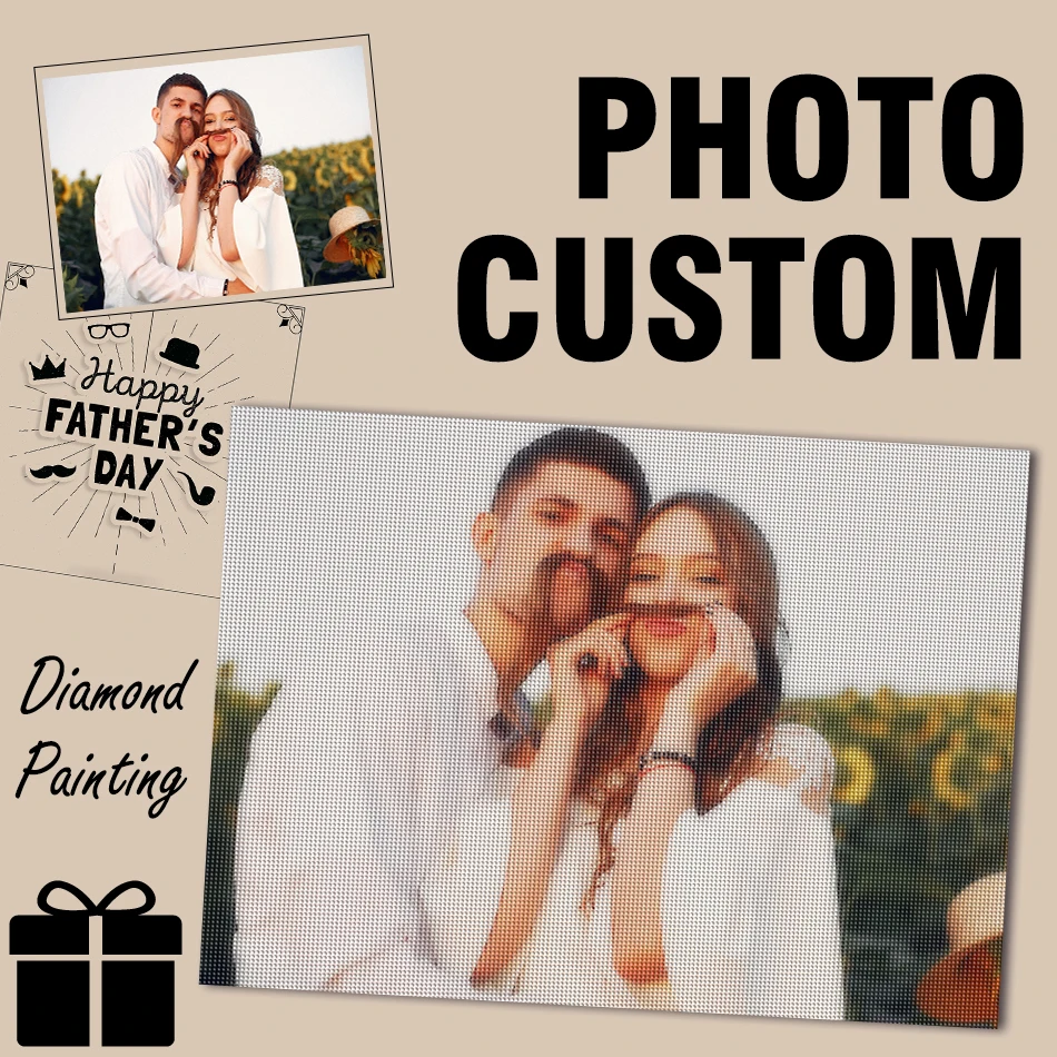 Photo Custom Diamond Painting 5D Cross Stitch Rhinestone Full Square Drill Full Round Drill Diy Kits Diamond Art Valentine's Day
Photo Custom Diamond Painting 5D Cross Stitch Rhinestone Full Square Drill Full Round Drill Diy Kits Diamond Art Valentine's Day