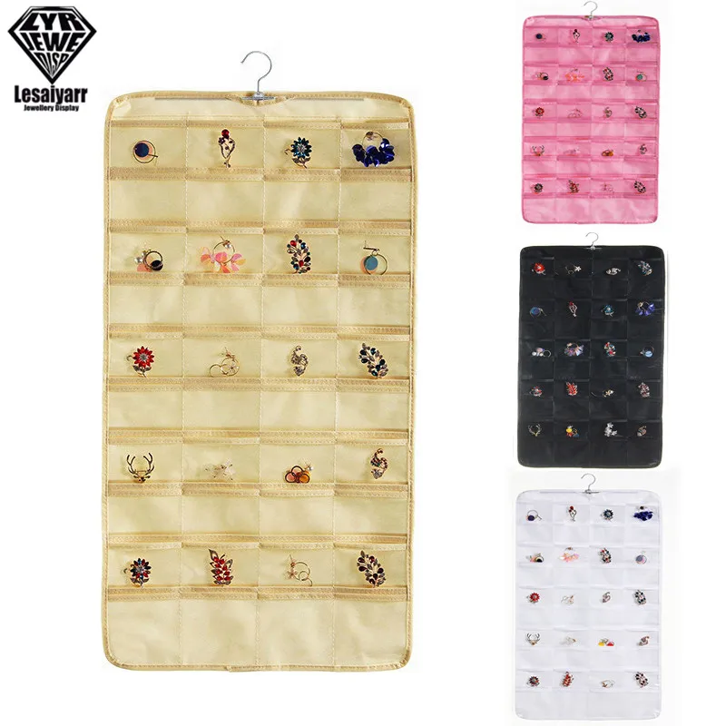 80 Pockets Jewelry Hanging Storage Necklace Ring Earring Organizer Double Sided Holder Wardrobe Display Large Bag
80 Pockets Jewelry Hanging Storage Necklace Ring Earring Organizer Double Sided Holder Wardrobe Display Large Bag