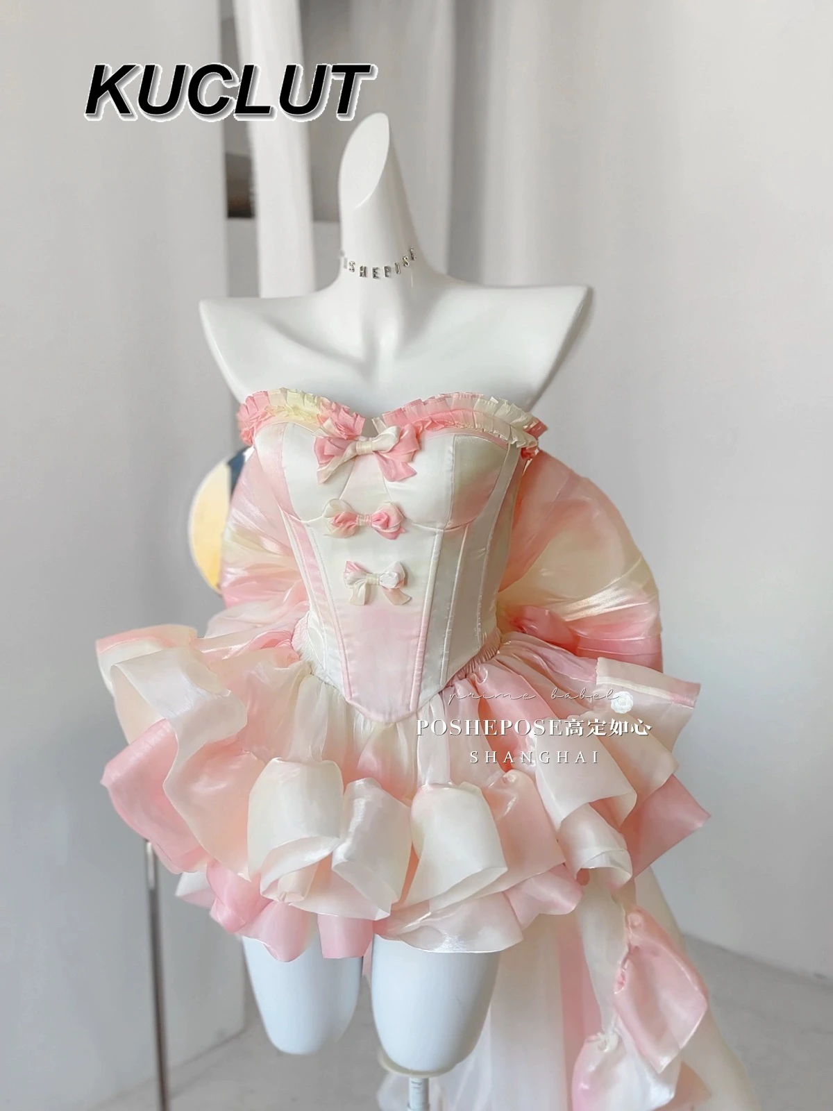 Lolita Style Summer Elegant Outfits for Women Princess Evening Puff Sleeve Strapless Dress Sweet Cute Tube Top and Skirt Set
Lolita Style Summer Elegant Outfits for Women Princess Evening Puff Sleeve Strapless Dress Sweet Cute Tube Top and Skirt Set