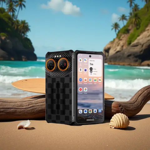 IIIF150 Air3 Smartphone robusto Android 14 Telefono cellulare 12GB 512GB 100MP Fotocamera Dynamic Island Ultrasottile Robusto 30W Ricarica rapida