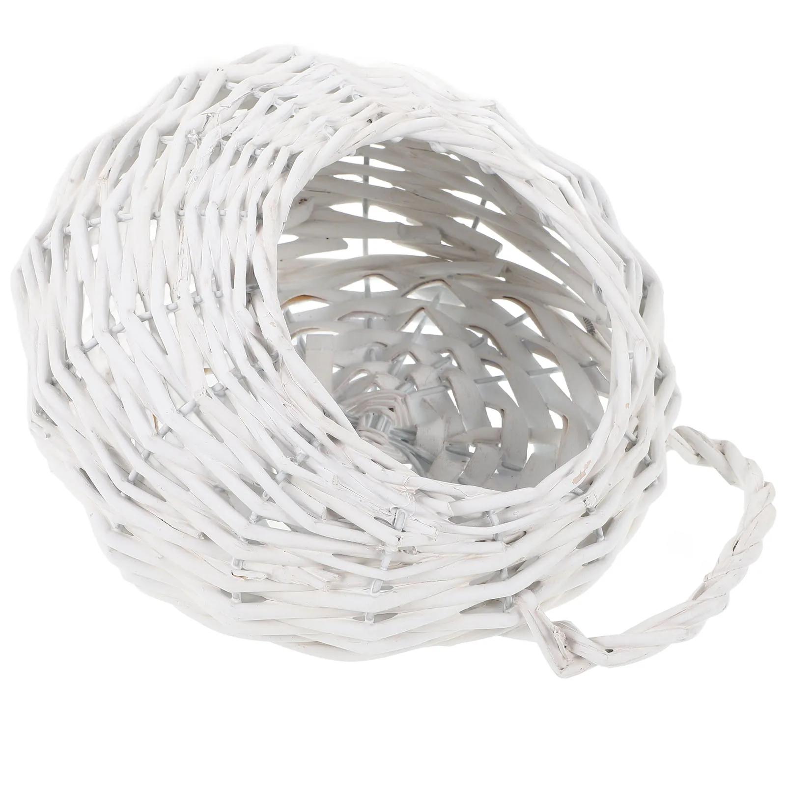 Rattan Flower Basket Woven Wall Hanging Storage Baskets Decorative Planter Kitchen Spice Rack Organizer
Rattan Flower Basket Woven Wall Hanging Storage Baskets Decorative Planter Kitchen Spice Rack Organizer