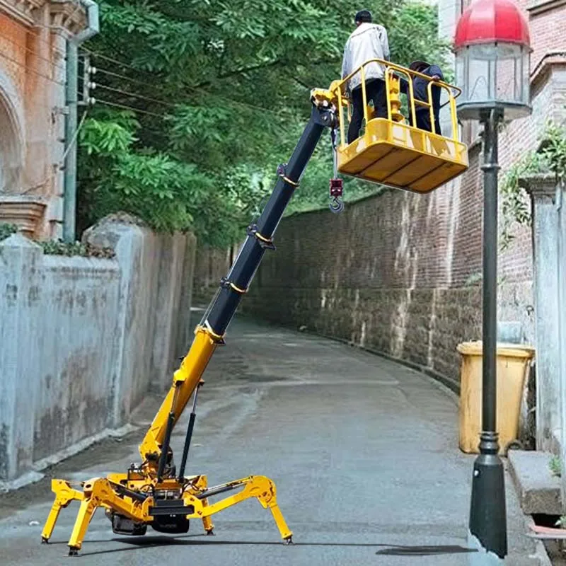 5T 8T 12T Robust Spider Lift and Spider Crane, for Challenging Sites Like Shipyards, Mining Tunnels and Demolition Zones
5T 8T 12T Robust Spider Lift and Spider Crane, for Challenging Sites Like Shipyards, Mining Tunnels and Demolition Zones