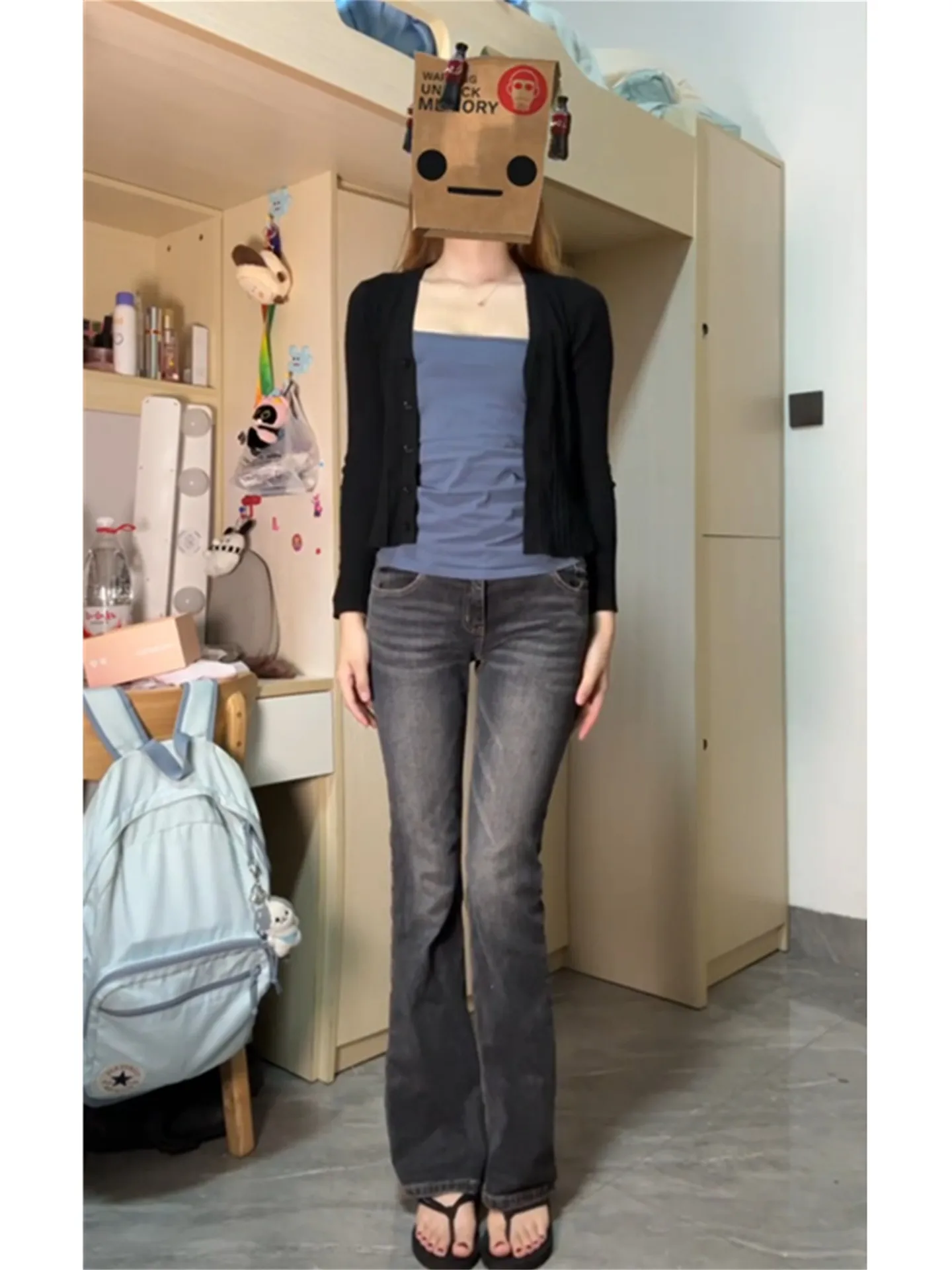 Retro American Low Waist Bell Bottom Jeans Women's Summer Slimming Long Floor Length Pants Cotton Soft Stretchy Travel Friendly
Retro American Low Waist Bell Bottom Jeans Women's Summer Slimming Long Floor Length Pants Cotton Soft Stretchy Travel Friendly