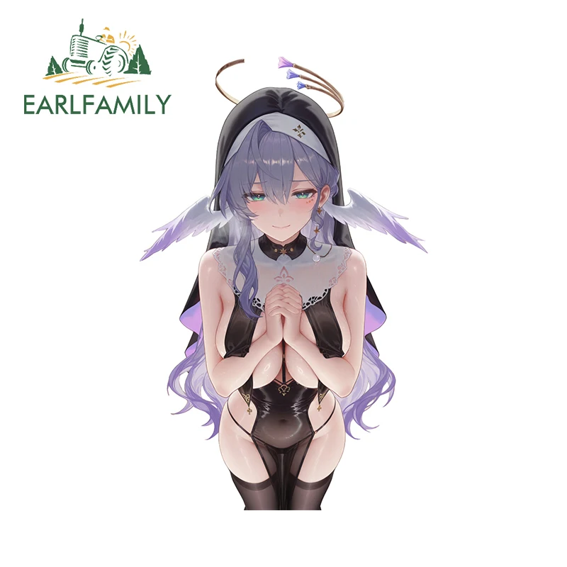 EARLFAMILY NSFW Nun Robin Car Stickers Honkai Star Rail Laptop Widow Decals Sunscreen Sexy Car Door Protector Decoration
EARLFAMILY NSFW Nun Robin Car Stickers Honkai Star Rail Laptop Widow Decals Sunscreen Sexy Car Door Protector Decoration