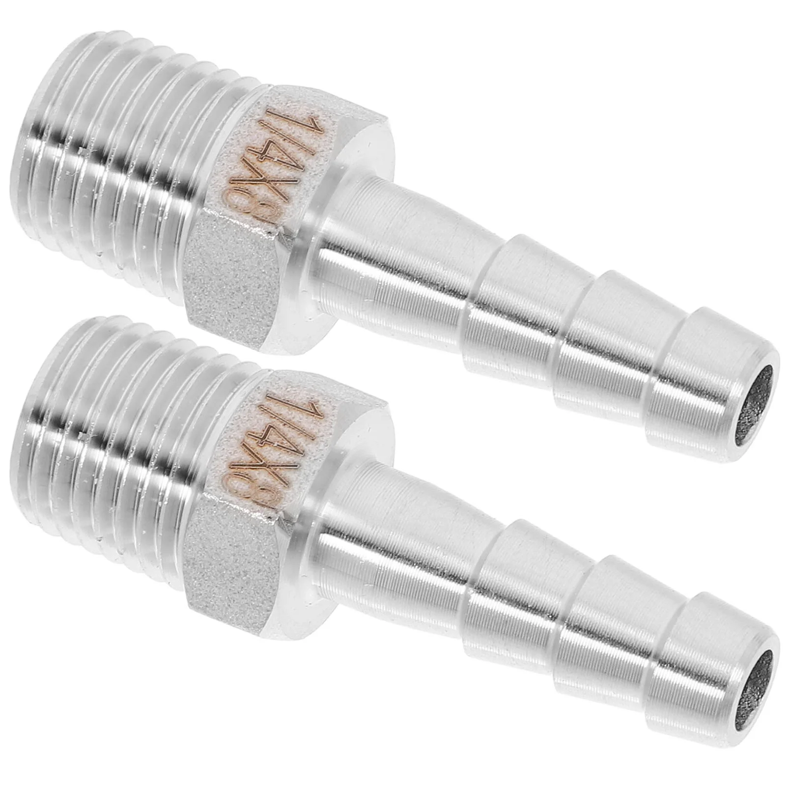 2 Pcs Stainless Steel Hose Barb Rust-proof Connector Fittings and Connectors Vacuum for Pipeline Air Attachments Gas
2 Pcs Stainless Steel Hose Barb Rust-proof Connector Fittings and Connectors Vacuum for Pipeline Air Attachments Gas
