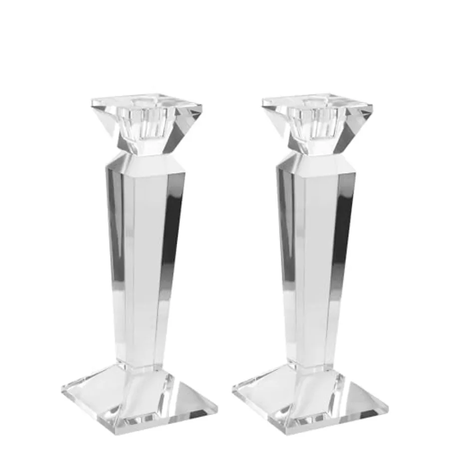 Crystal Candle Stick Holders for Home Decor 2-Pack, Clear Crystal Taper Candles Holder Table Centerpieces for Party and Wedding
Crystal Candle Stick Holders for Home Decor 2-Pack, Clear Crystal Taper Candles Holder Table Centerpieces for Party and Wedding