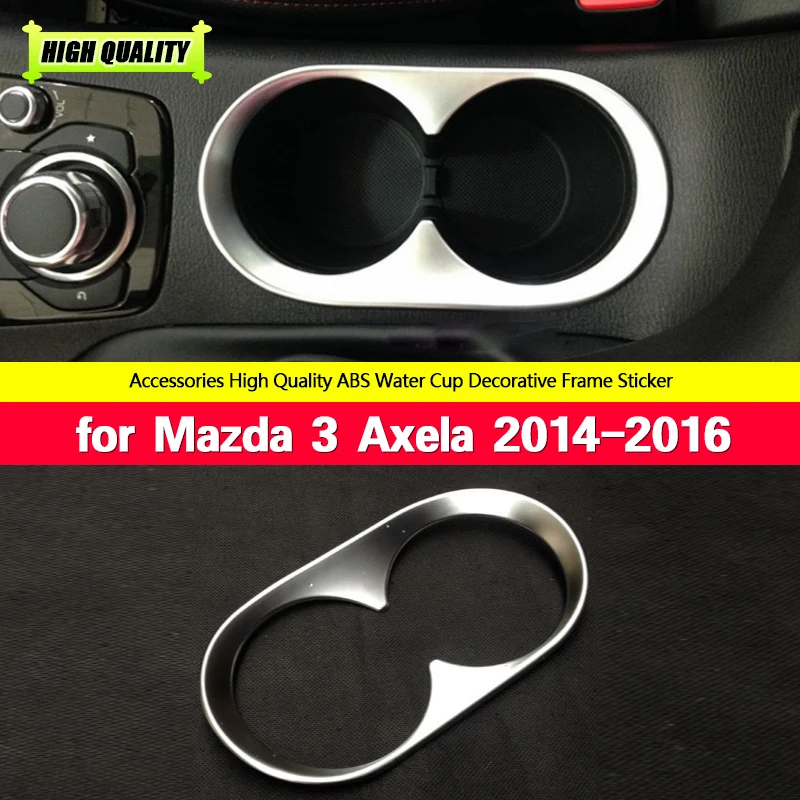 for Mazda 3 Axela 2014 2015 2016 High quality car decoration sequins central cup holder decorative frame Car-styling
for Mazda 3 Axela 2014 2015 2016 High quality car decoration sequins central cup holder decorative frame Car-styling