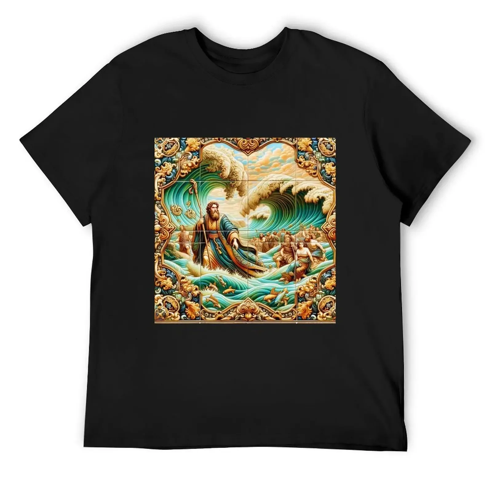 Divine Passage: Moses Parting the Red Sea Футболка Футболки мужские хлопковые мужские футболки новое издание милая одежда мужская одежда
Divine Passage: Moses Parting the Red Sea Футболка Футболки мужские хлопковые мужские футболки новое издание милая одежда мужская одежда