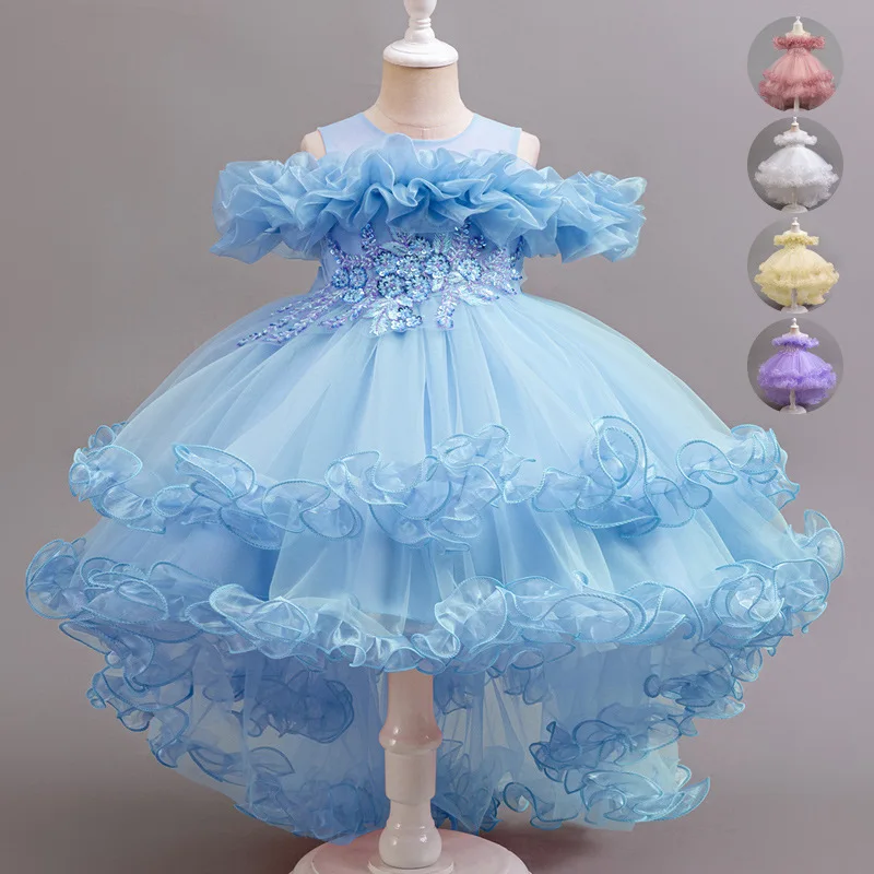 Princess Style Birthday Performance Dress Children's Party Skirt Polyester Fabric No Model Shot Spring Autumn Summer Suitable
Princess Style Birthday Performance Dress Children's Party Skirt Polyester Fabric No Model Shot Spring Autumn Summer Suitable