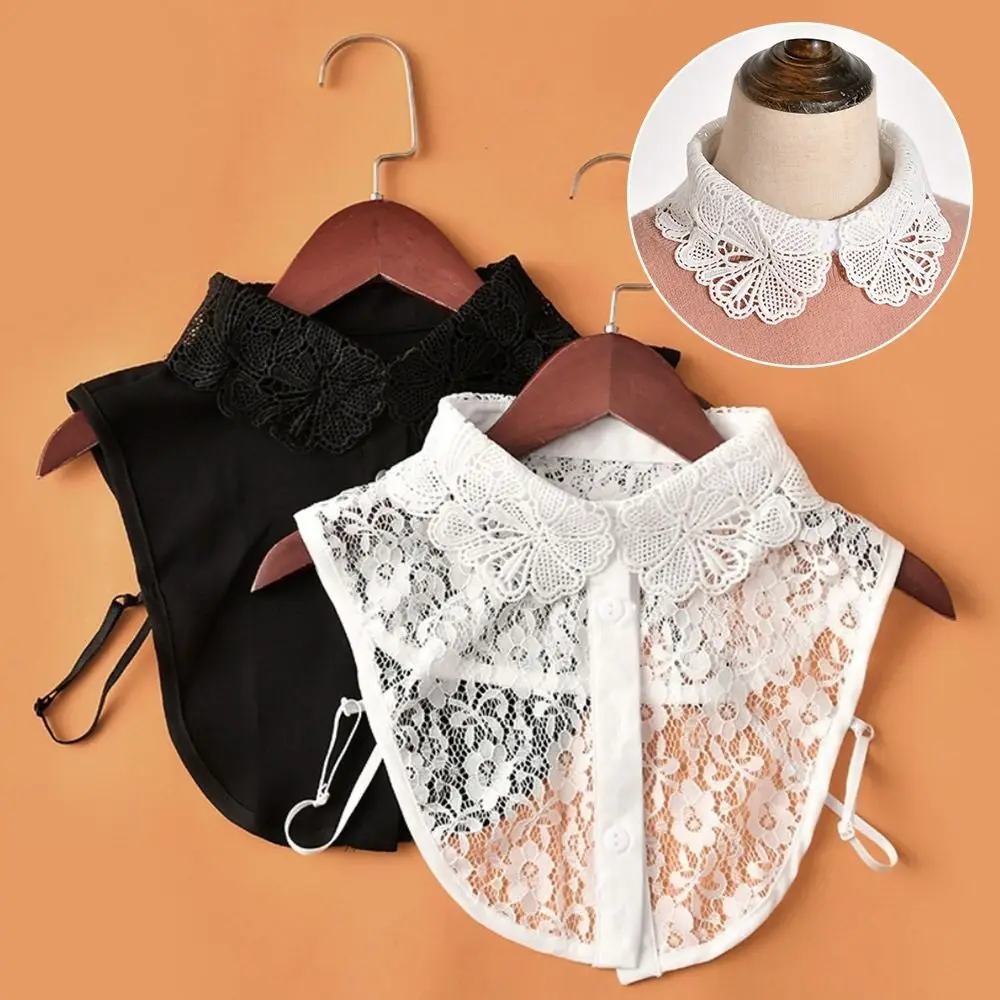 Съемный кружевной воротник-стойка (белый/черный) для женщин и девушек, регулируемый, имитация воротника-поло/рубашки
Съемный кружевной воротник-стойка (белый/черный) для женщин и девушек, регулируемый, имитация воротника-поло/рубашки