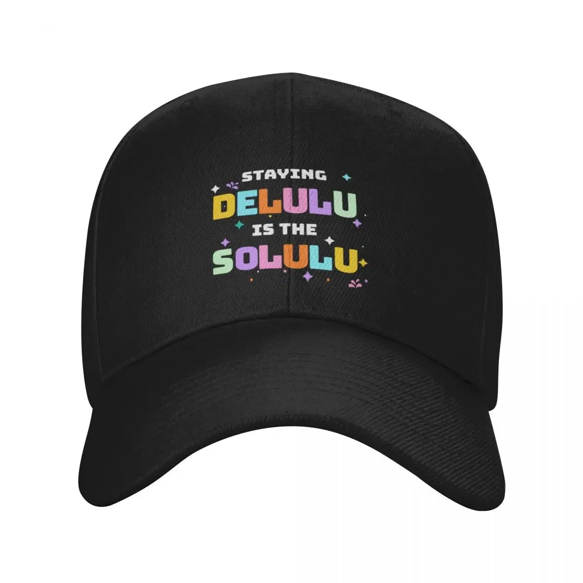 staying delulu is the solulu Baseball Cap winter hats for men black New In The Hat Gentleman Hat Boy Child Women's 
staying delulu is the solulu Baseball Cap winter hats for men black New In The Hat Gentleman Hat Boy Child Women's