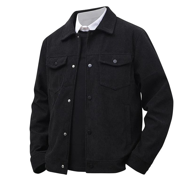 Men Corduroy Button Decoration Jackets Male Soft Shell Vintage Jackets Handsome Casual Men's Jacket Streetwear New in Jackets
Men Corduroy Button Decoration Jackets Male Soft Shell Vintage Jackets Handsome Casual Men's Jacket Streetwear New in Jackets