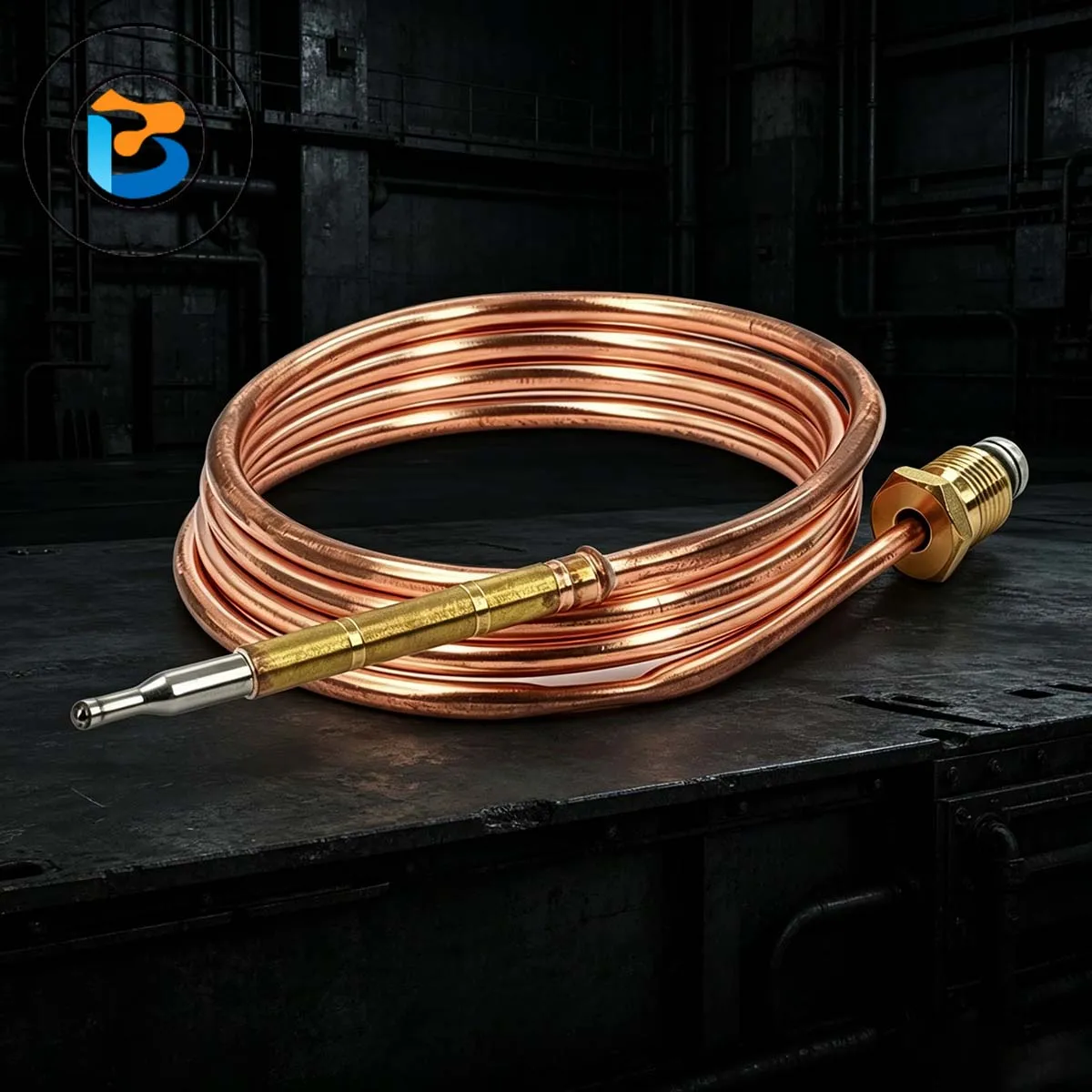 Gas Boiler Water Heater Thermocouple 900mm Copper Pilot Flame Sensor Replacement Part
Gas Boiler Water Heater Thermocouple 900mm Copper Pilot Flame Sensor Replacement Part 