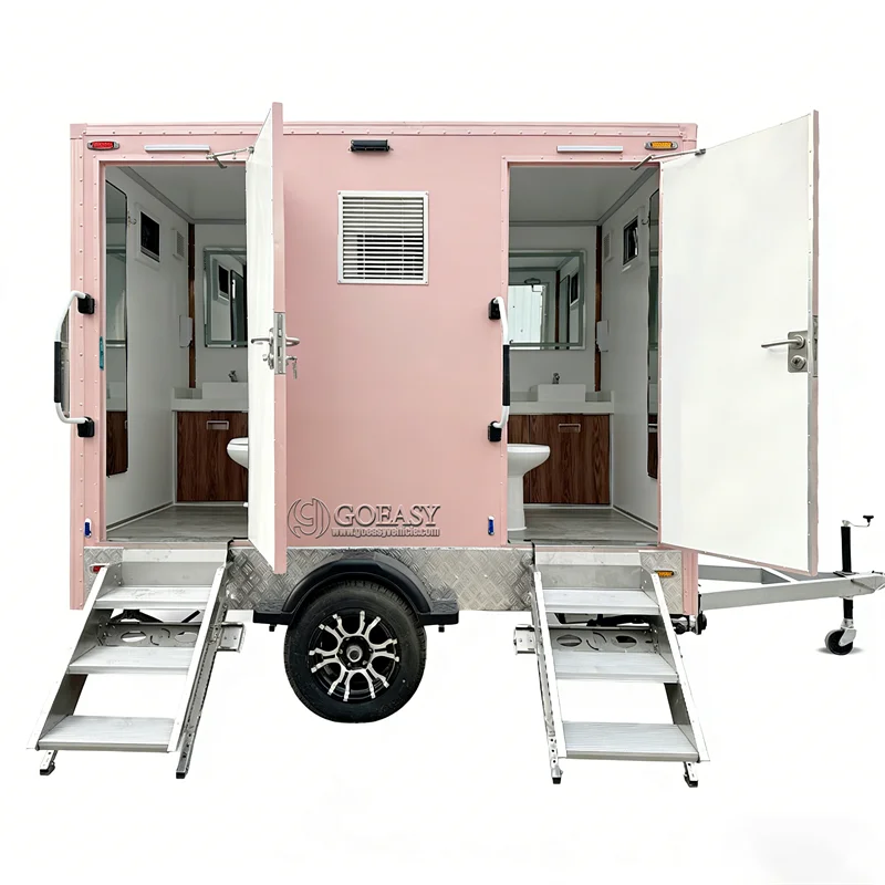 Sophisticated Mobile Shower and Toilet Trailer – Factory-Made, Customizable Outdoor Restroom
Sophisticated Mobile Shower and Toilet Trailer – Factory-Made, Customizable Outdoor Restroom