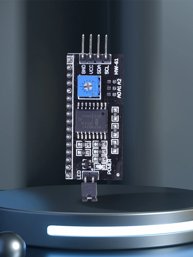 PCF8574 Модуль преобразователя адаптера ЖК-дисплея IIC I2C LCD1602 2004 Пластина адаптера ЖК-дисплея 5 В для деталей Arduino Robort
PCF8574 Модуль преобразователя адаптера ЖК-дисплея IIC I2C LCD1602 2004 Пластина адаптера ЖК-дисплея 5 В для деталей Arduino Robort