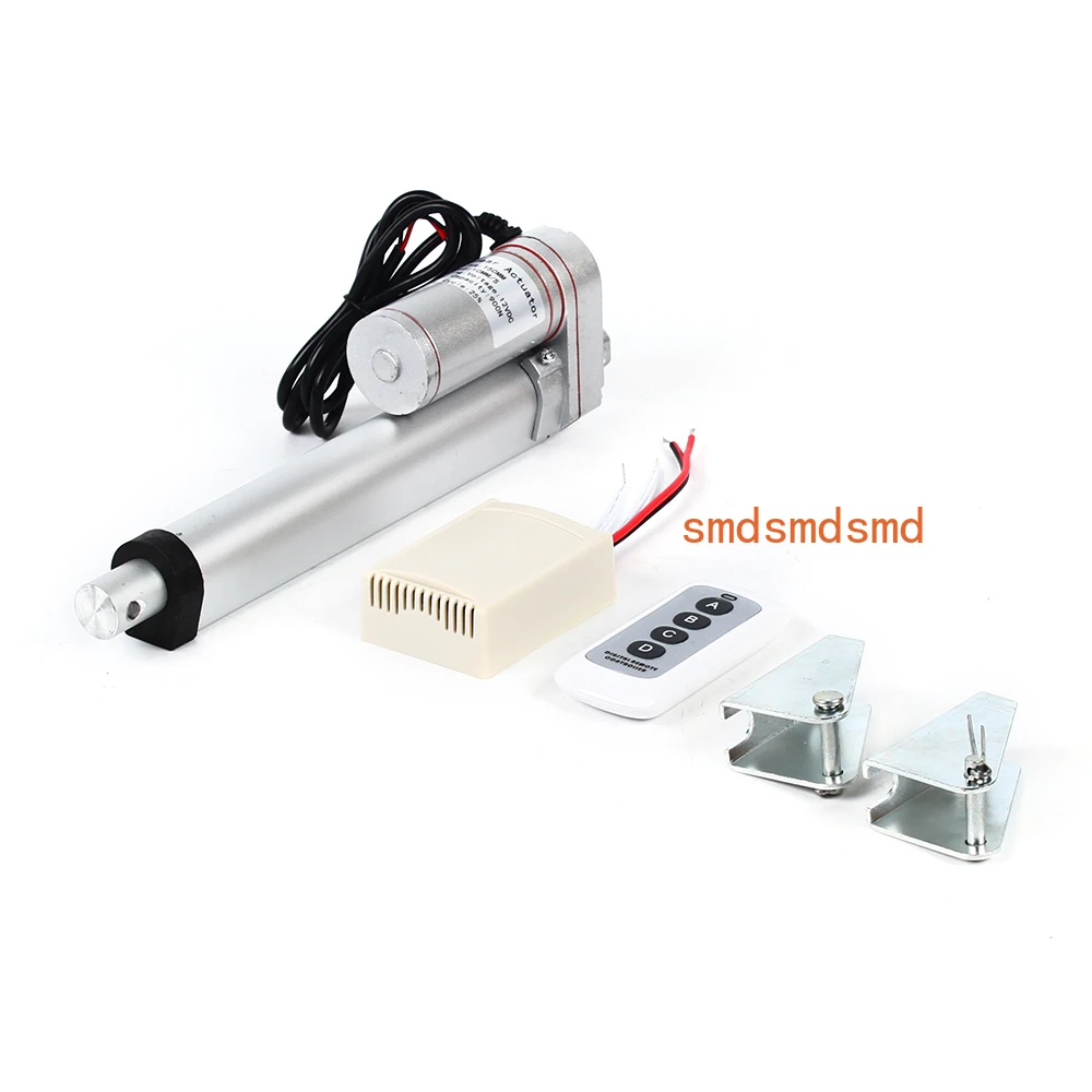 Linear Actuator Motor Drive Adjustable Drive 900N DC 12V with Remote Control 150/200/250/300/450mm Stroke Length Motor
Linear Actuator Motor Drive Adjustable Drive 900N DC 12V with Remote Control 150/200/250/300/450mm Stroke Length Motor