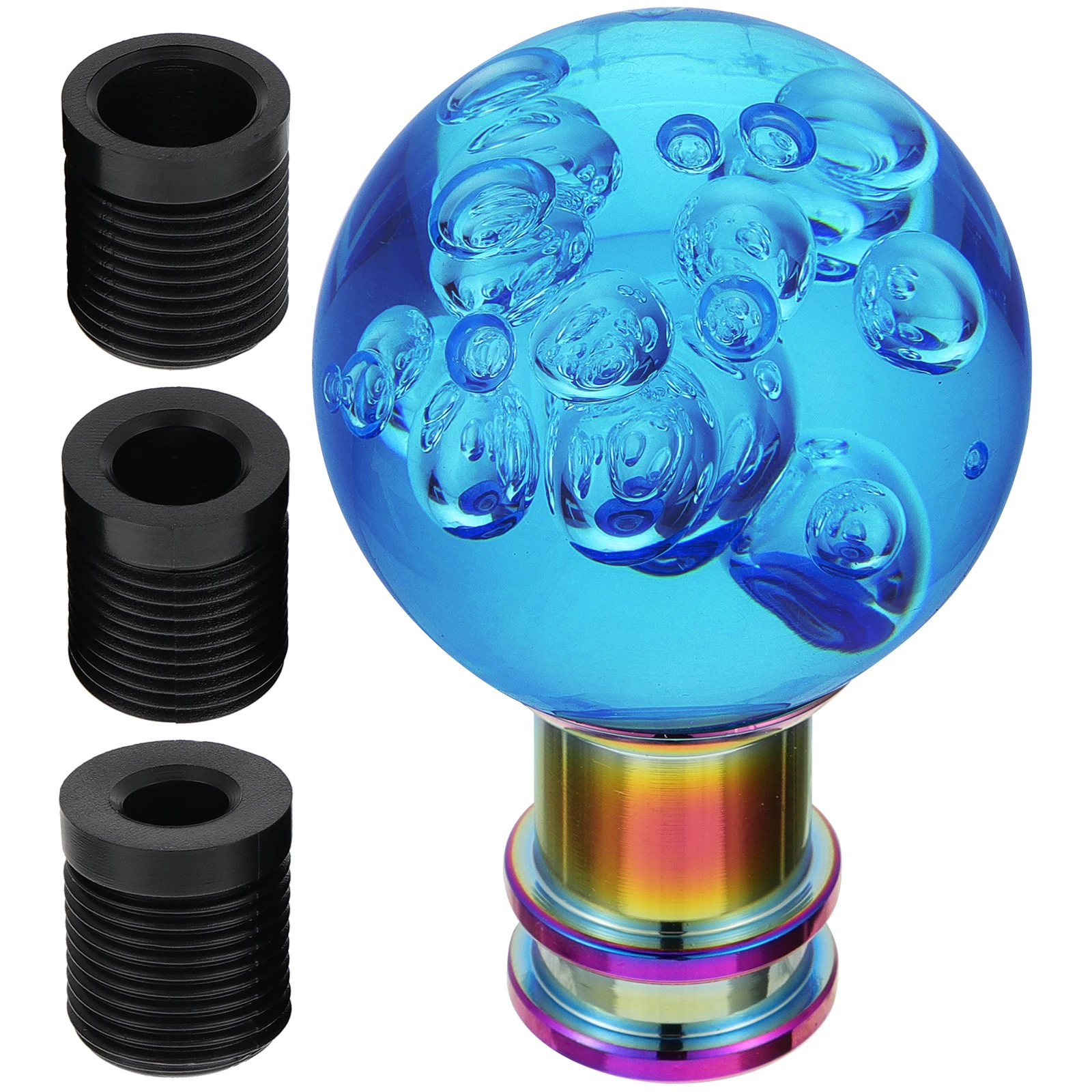 1 set Gear Knob Round Transparent Acrylic Crystal Easy Install Remove M10 Adapters Suitable Manual Car SUV
1 set Gear Knob Round Transparent Acrylic Crystal Easy Install Remove M10 Adapters Suitable Manual Car SUV