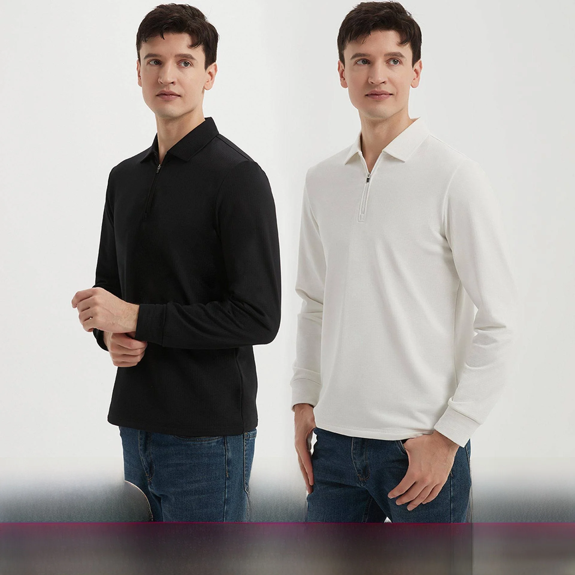 Professional Sport Fleece-lined Zipper Shirt Men's Long Sleeve Breathable Anti-wrinkle Shirt Fashionable Urban Styl...
Professional Sport Fleece-lined Zipper Shirt Men's Long Sleeve Breathable Anti-wrinkle Shirt Fashionable Urban Styl...