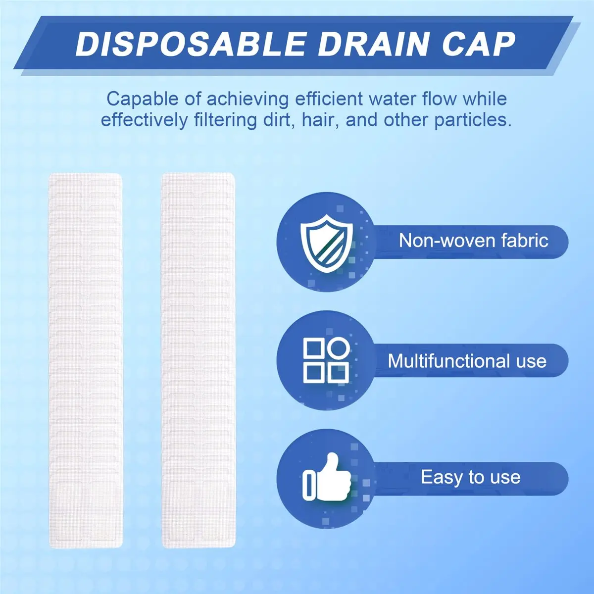 T70C! 50pcs Floor Drain Sticker, Disposable Shower Drain Hair Catcher, Disposable Floor Drain Sticker,Disposable Drain Covers
T70C! 50pcs Floor Drain Sticker, Disposable Shower Drain Hair Catcher, Disposable Floor Drain Sticker,Disposable Drain Covers