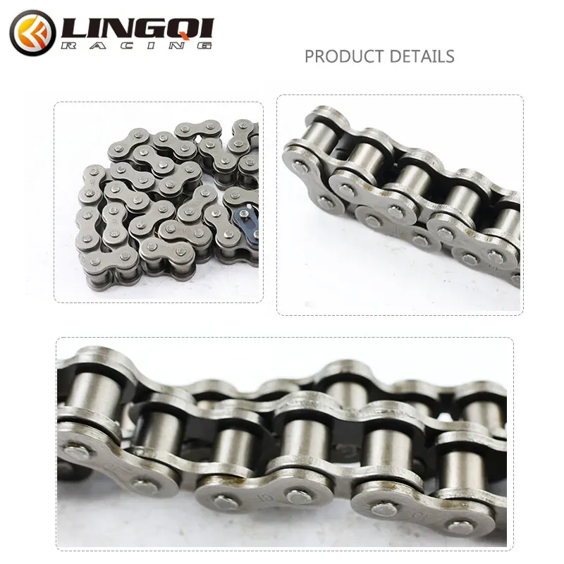 ONLEEYPP Motorcycle 530H-KMC 74Links Transmission Drive Chain Roller Transmission Chain For ATV Quad Pit Dirt Bike Go Kart
ONLEEYPP Motorcycle 530H-KMC 74Links Transmission Drive Chain Roller Transmission Chain For ATV Quad Pit Dirt Bike Go Kart