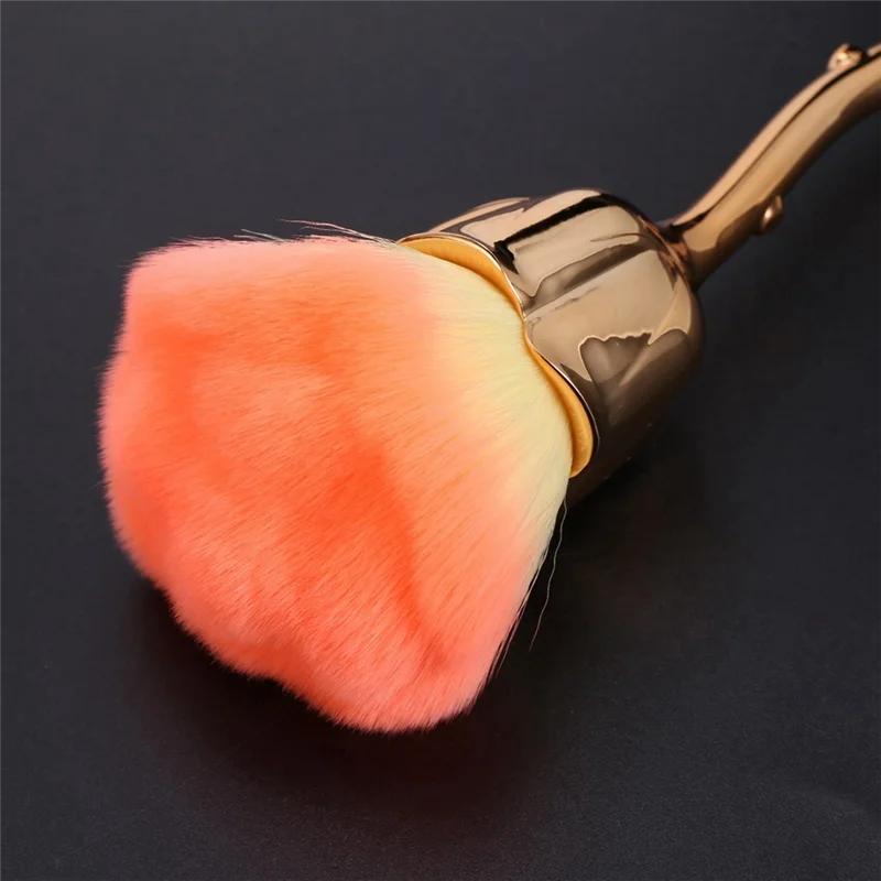 BABZ-3X Nail Dust Brush Pink Rose Brush Nail Art Cleaning Brush Blush Powder Brush(Gold)
BABZ-3X Nail Dust Brush Pink Rose Brush Nail Art Cleaning Brush Blush Powder Brush(Gold)