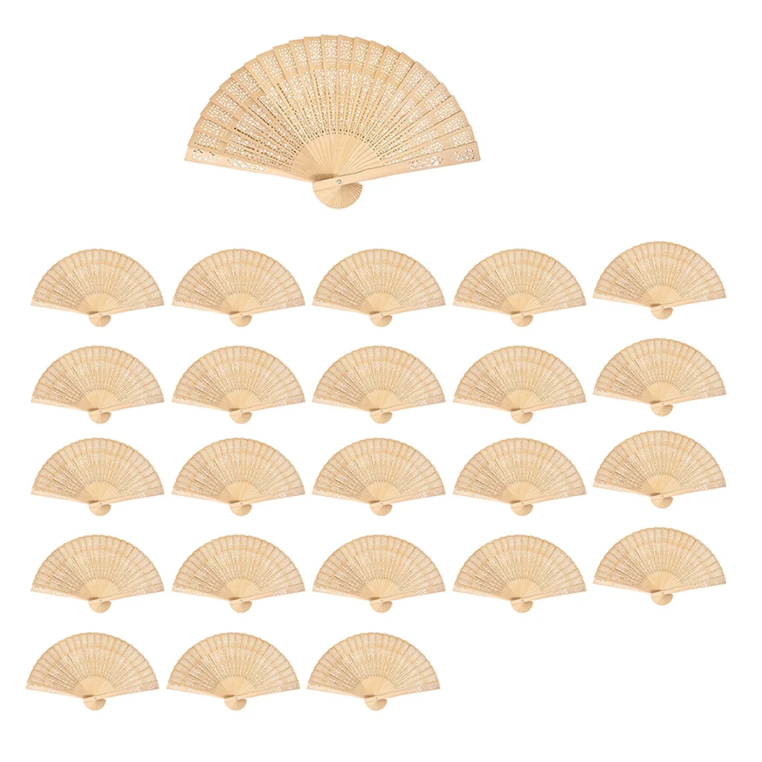 Wooden Hand Fan Hand Held Folding Fan with Gift Bags Wedding Favors (Pack of 24)
Wooden Hand Fan Hand Held Folding Fan with Gift Bags Wedding Favors (Pack of 24)
