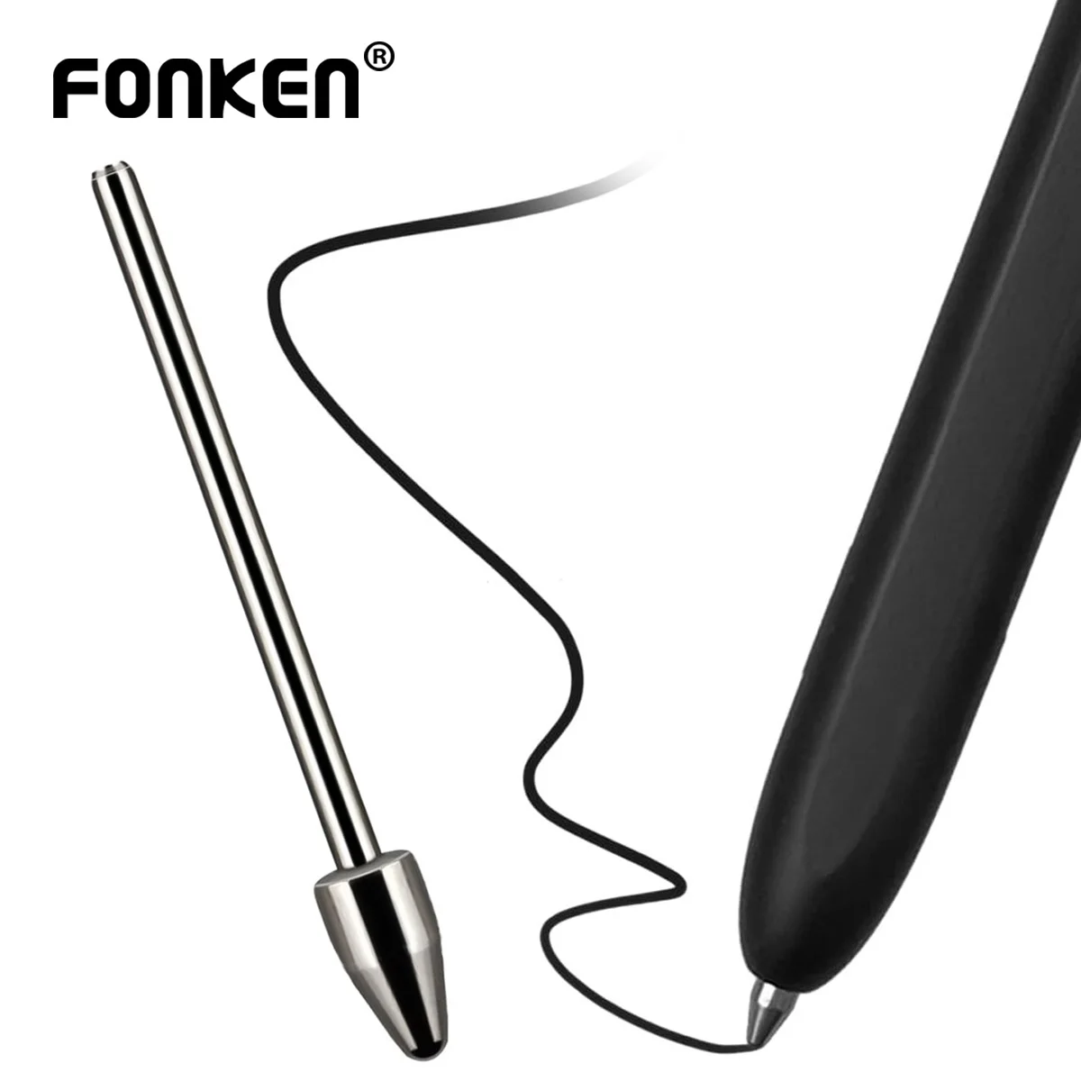 New Fonken Tablet Pencil Nib Wear Resistant Replacable Stylus Tip Titanium Alloy For Samsung Galaxy Tab S6 S7 S8 S9 S23 Note 1
New Fonken Tablet Pencil Nib Wear Resistant Replacable Stylus Tip Titanium Alloy For Samsung Galaxy Tab S6 S7 S8 S9 S23 Note 1