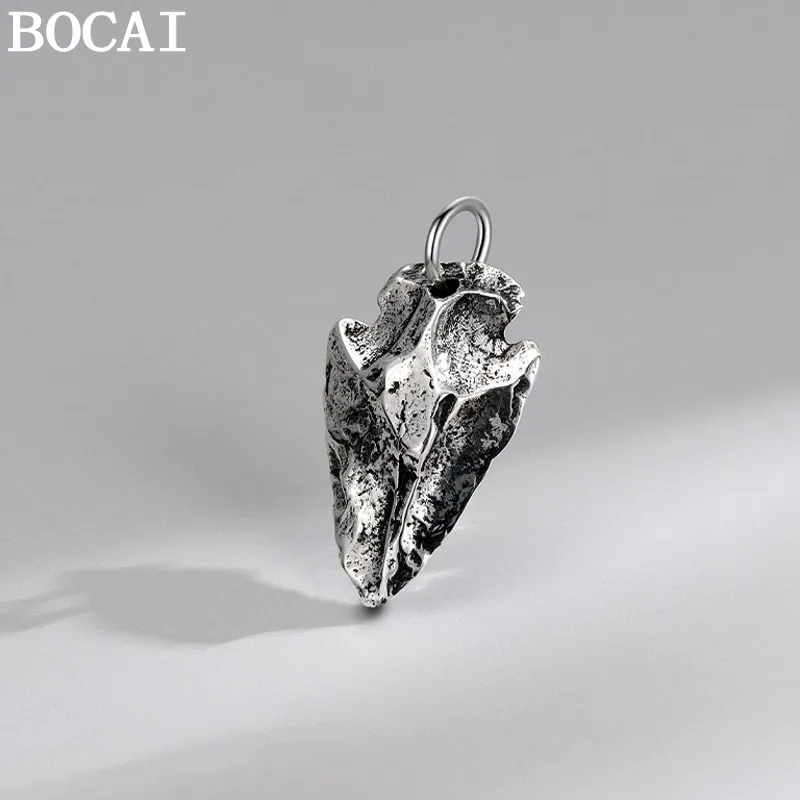 BOCAI New S925 Sterling Silver Vintage hip-hop Indian Spearhead Arrow Pendant Selected Gifts For Men And Women
BOCAI New S925 Sterling Silver Vintage hip-hop Indian Spearhead Arrow Pendant Selected Gifts For Men And Women