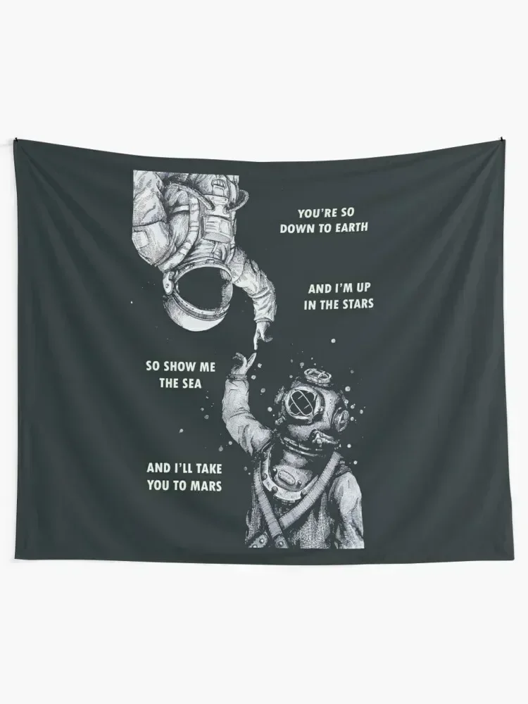Astronaut and Diver - I'm Up in The Stars Tapestry Decoration Bedroom Room Decorations Tapestry
Astronaut and Diver - I'm Up in The Stars Tapestry Decoration Bedroom Room Decorations Tapestry