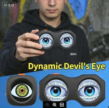 Motorcycle Bicycle Rearview Mirror Decorative Lights 3D Dynamic Devil Eye USB Rechargeable LED Light Remote Modification
Motorcycle Bicycle Rearview Mirror Decorative Lights 3D Dynamic Devil Eye USB Rechargeable LED Light Remote Modification
