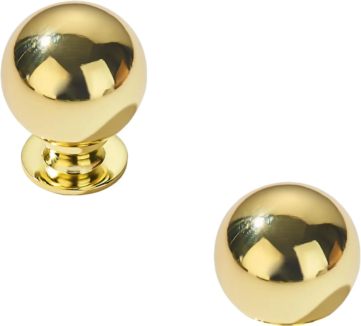 10 Pack 1 Inch Polished Brass Cabinet Knobs Small Ball Kitchen Cabinet Hardware Drawer Knobs Pulls for Drawers.
10 Pack 1 Inch Polished Brass Cabinet Knobs Small Ball Kitchen Cabinet Hardware Drawer Knobs Pulls for Drawers.