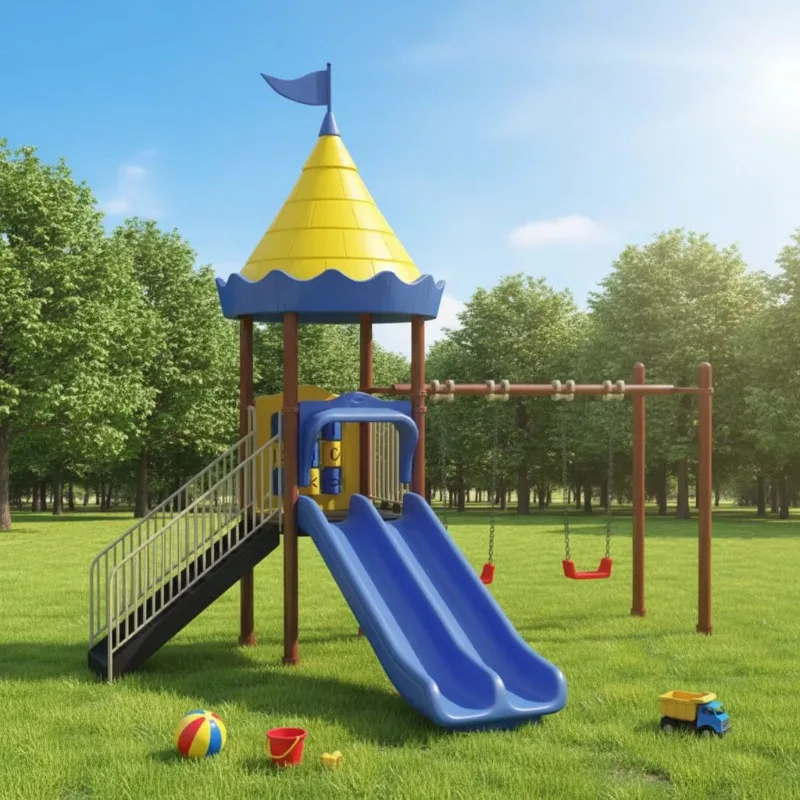 High Quality 114mm Galvanized Steel Tube Educational Kids Outdoor Playground Plastic Slide Swing for School Garden Use
High Quality 114mm Galvanized Steel Tube Educational Kids Outdoor Playground Plastic Slide Swing for School Garden Use