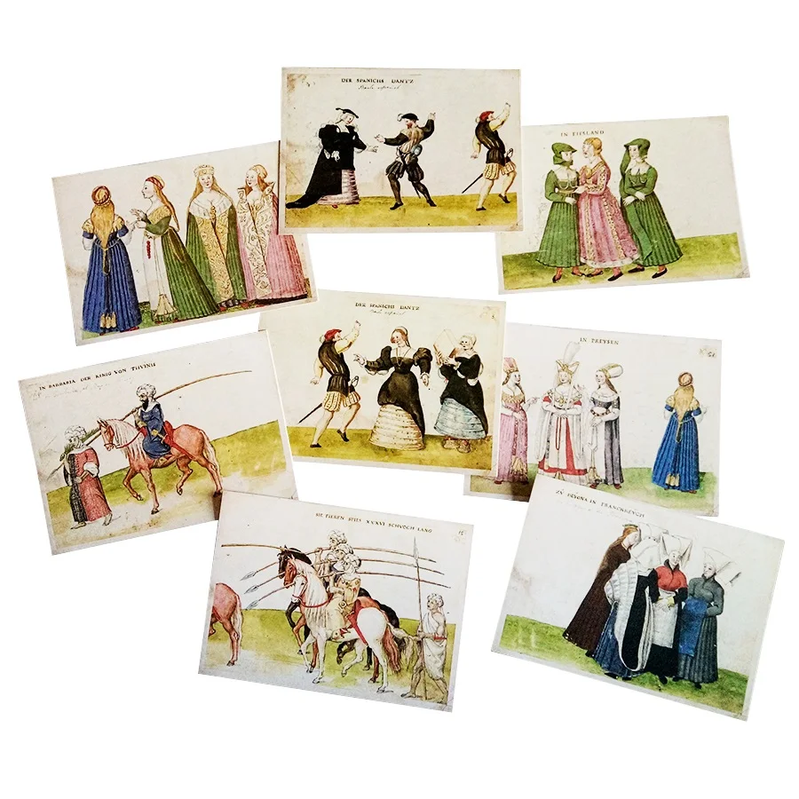 16pcs/lot Vintage Ancient Human's Life Postcard Fashion Creative Card Postcard Birthday Greeting Card Classical Greeting Cards
16pcs/lot Vintage Ancient Human's Life Postcard Fashion Creative Card Postcard Birthday Greeting Card Classical Greeting Cards