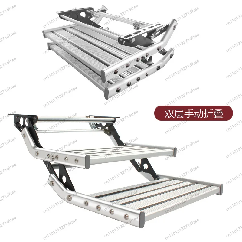 Aluminum Alloy RV Pedal Entry Doorway Manual Folding Ladder Step Motorhomes Telescopic Antiskid Caravan Accessories
Aluminum Alloy RV Pedal Entry Doorway Manual Folding Ladder Step Motorhomes Telescopic Antiskid Caravan Accessories